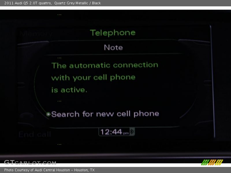 Quartz Grey Metallic / Black 2011 Audi Q5 2.0T quattro