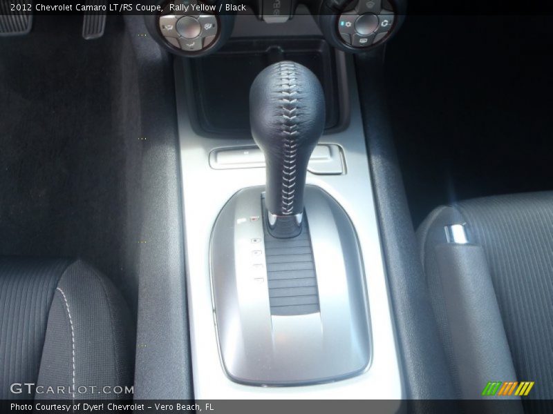 Rally Yellow / Black 2012 Chevrolet Camaro LT/RS Coupe