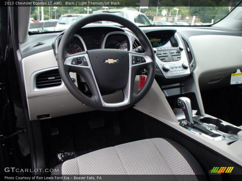 Black / Light Titanium/Jet Black 2013 Chevrolet Equinox LT AWD