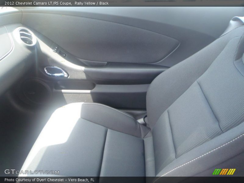 Rally Yellow / Black 2012 Chevrolet Camaro LT/RS Coupe