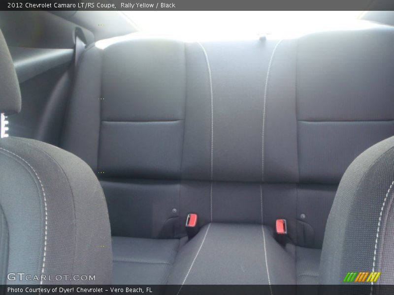 Rally Yellow / Black 2012 Chevrolet Camaro LT/RS Coupe