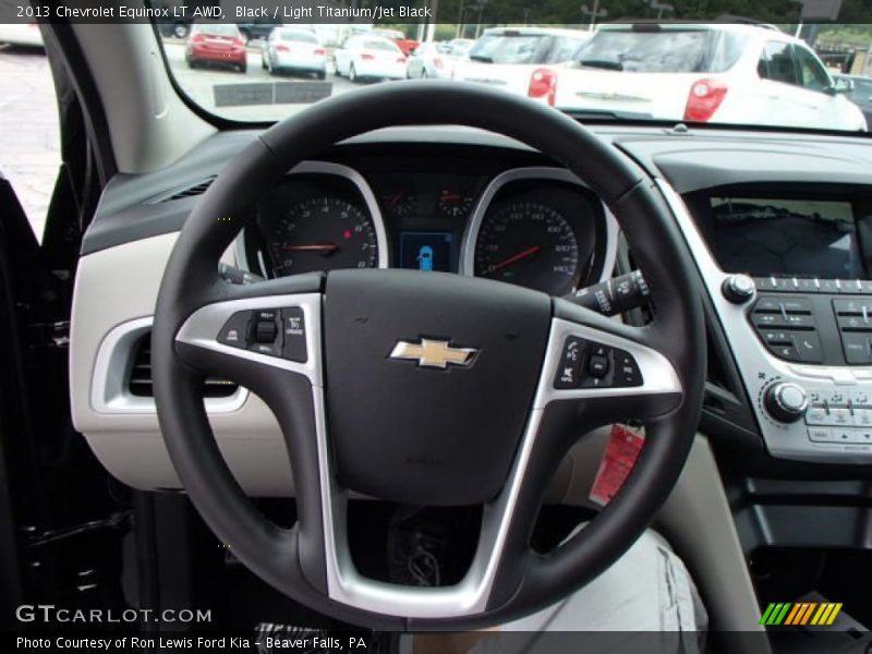Black / Light Titanium/Jet Black 2013 Chevrolet Equinox LT AWD