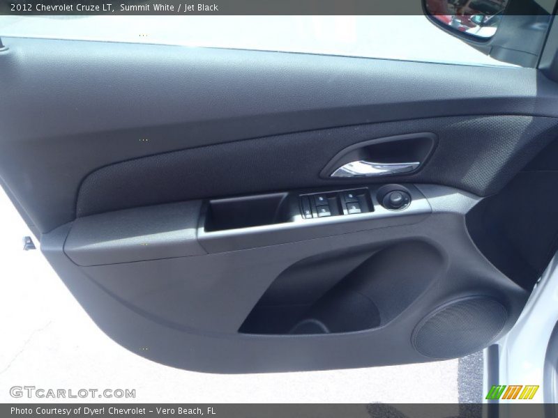 Summit White / Jet Black 2012 Chevrolet Cruze LT