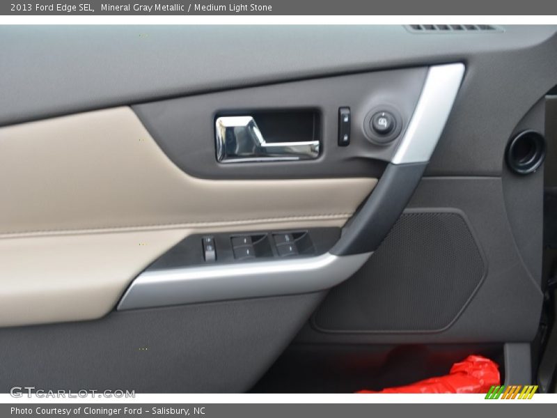 Mineral Gray Metallic / Medium Light Stone 2013 Ford Edge SEL