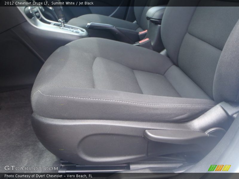 Summit White / Jet Black 2012 Chevrolet Cruze LT