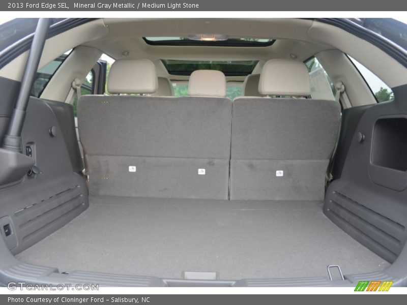 Mineral Gray Metallic / Medium Light Stone 2013 Ford Edge SEL