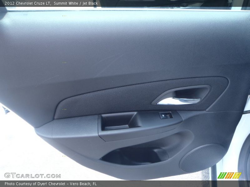 Summit White / Jet Black 2012 Chevrolet Cruze LT