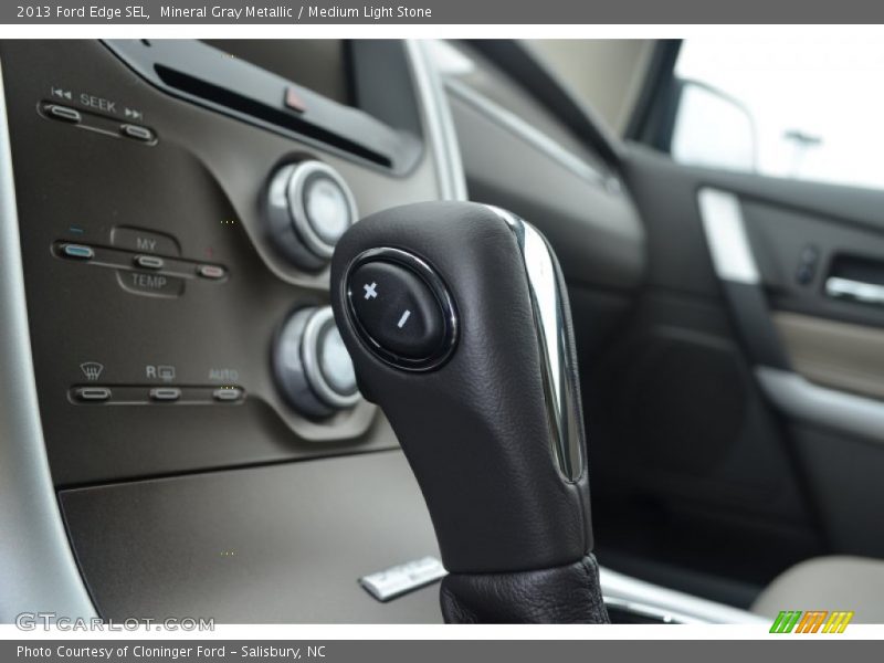 Mineral Gray Metallic / Medium Light Stone 2013 Ford Edge SEL