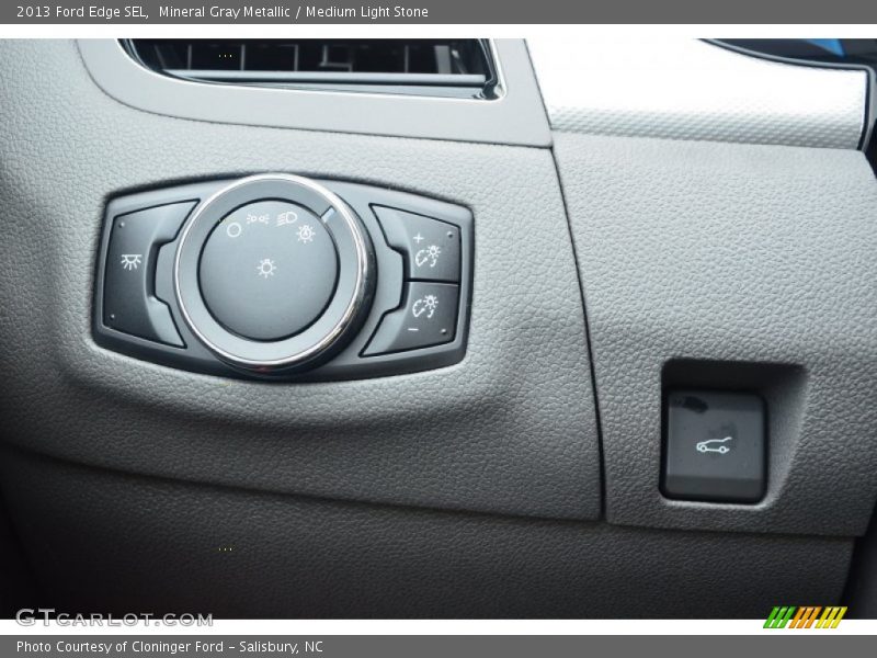 Mineral Gray Metallic / Medium Light Stone 2013 Ford Edge SEL