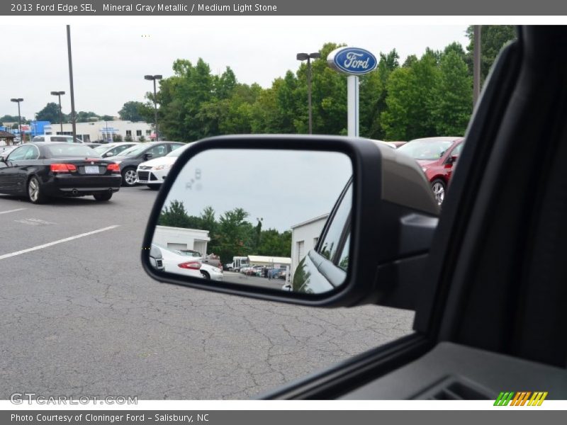 Mineral Gray Metallic / Medium Light Stone 2013 Ford Edge SEL