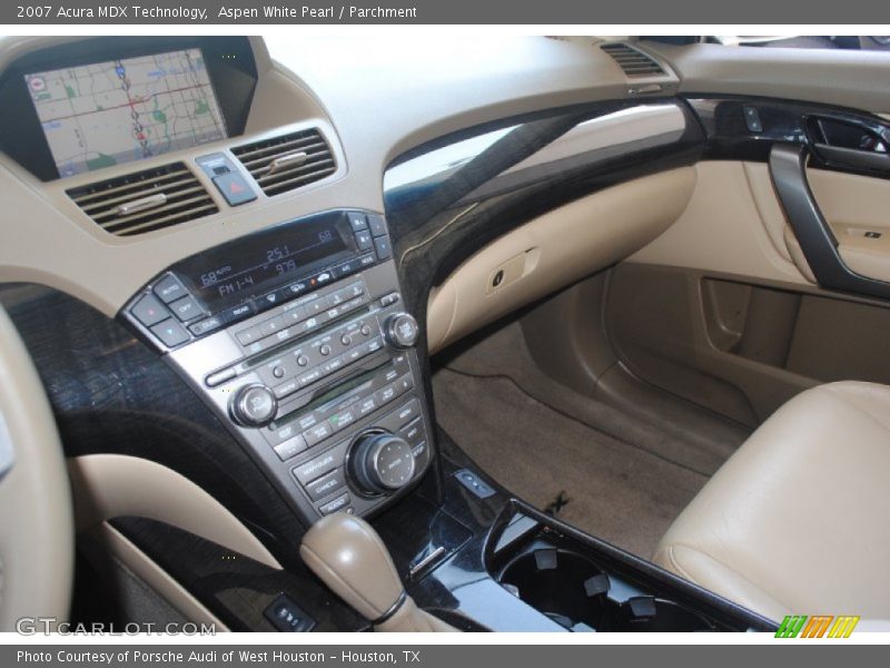 Aspen White Pearl / Parchment 2007 Acura MDX Technology