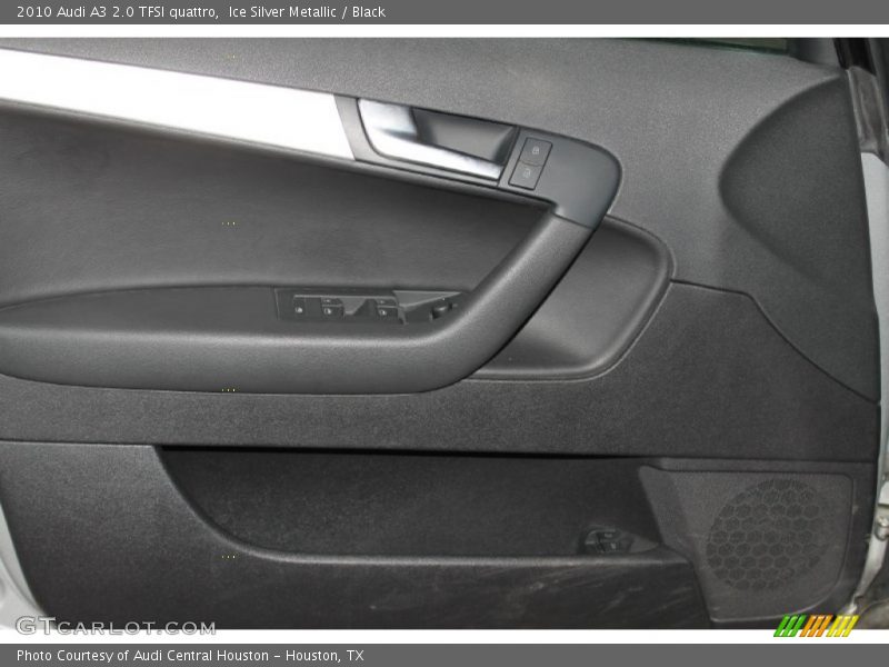 Ice Silver Metallic / Black 2010 Audi A3 2.0 TFSI quattro