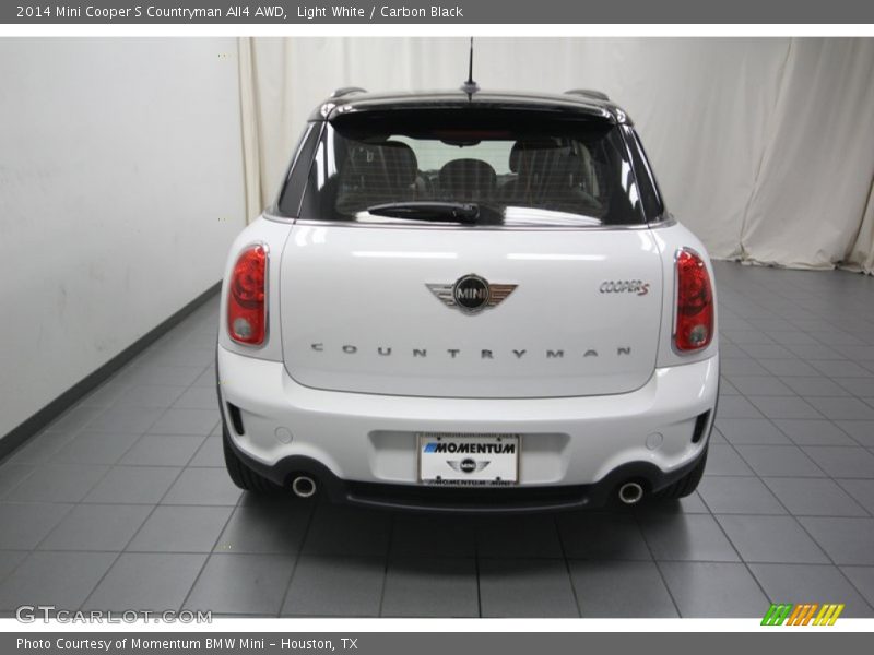 Light White / Carbon Black 2014 Mini Cooper S Countryman All4 AWD