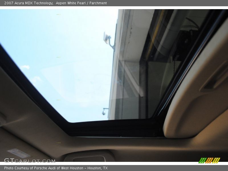 Aspen White Pearl / Parchment 2007 Acura MDX Technology