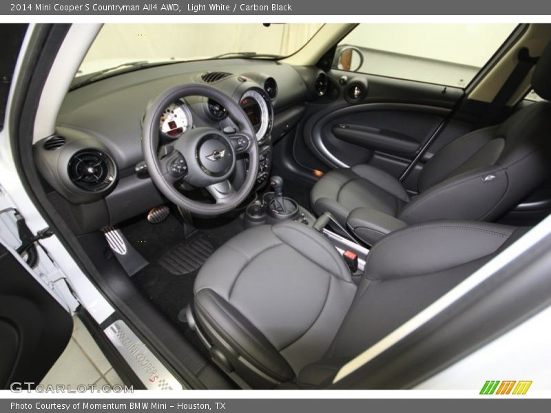 Light White / Carbon Black 2014 Mini Cooper S Countryman All4 AWD