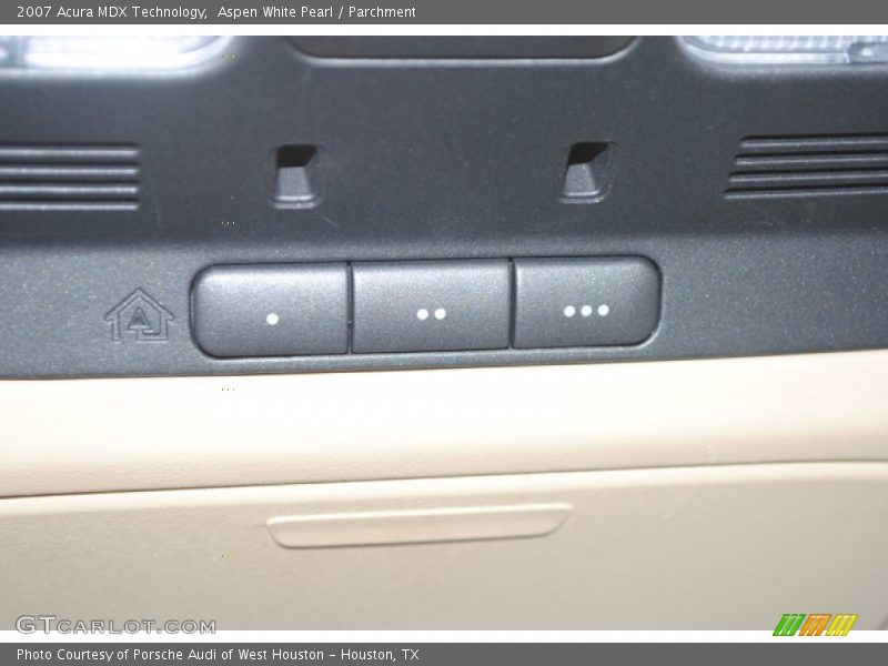 Aspen White Pearl / Parchment 2007 Acura MDX Technology