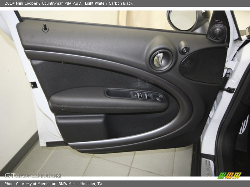 Light White / Carbon Black 2014 Mini Cooper S Countryman All4 AWD
