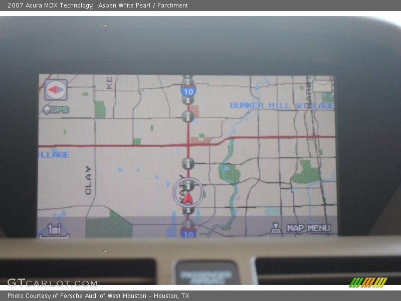 Aspen White Pearl / Parchment 2007 Acura MDX Technology