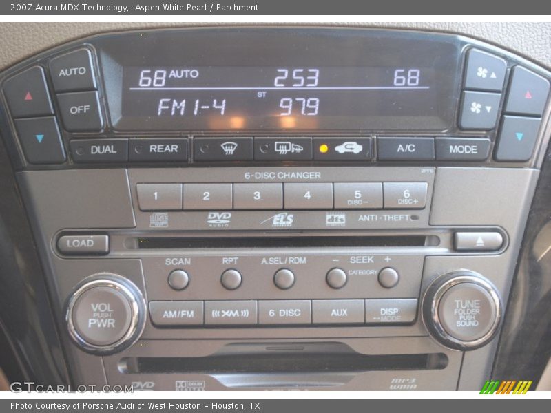 Aspen White Pearl / Parchment 2007 Acura MDX Technology