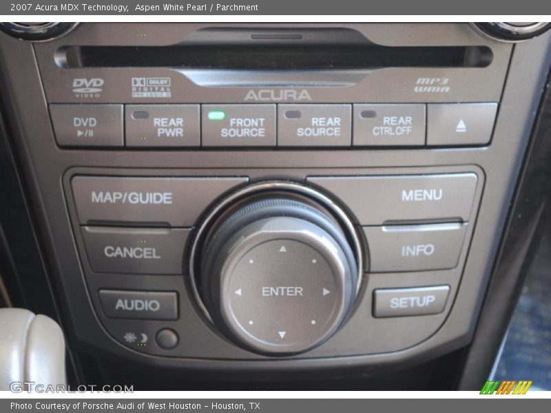 Aspen White Pearl / Parchment 2007 Acura MDX Technology