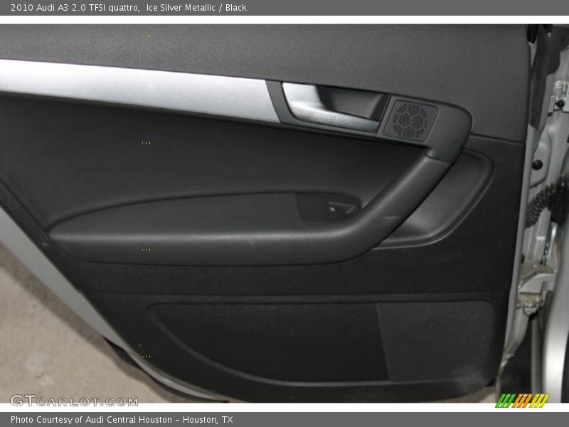 Ice Silver Metallic / Black 2010 Audi A3 2.0 TFSI quattro