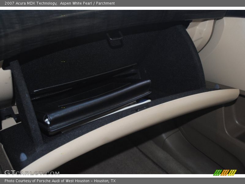 Aspen White Pearl / Parchment 2007 Acura MDX Technology