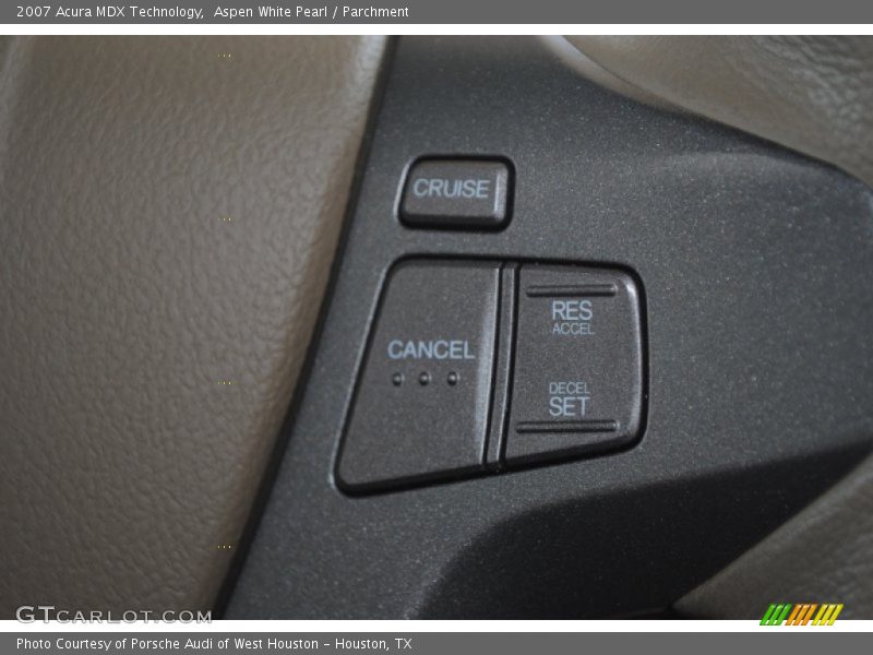 Aspen White Pearl / Parchment 2007 Acura MDX Technology