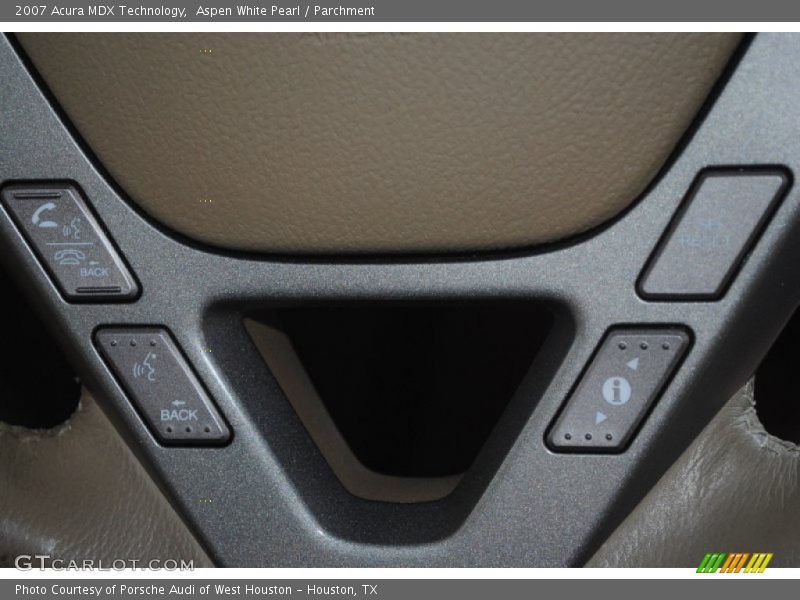 Aspen White Pearl / Parchment 2007 Acura MDX Technology