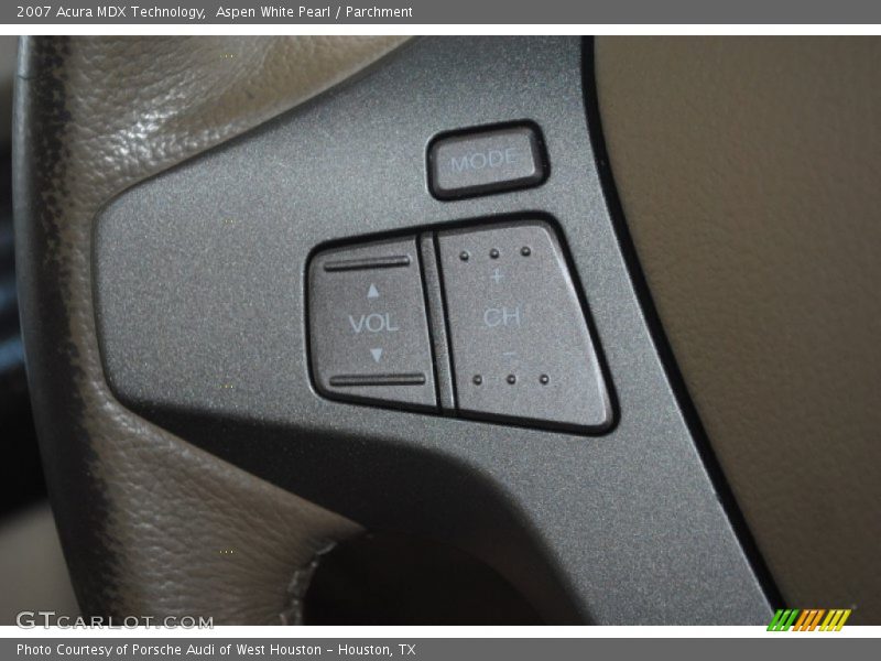 Aspen White Pearl / Parchment 2007 Acura MDX Technology