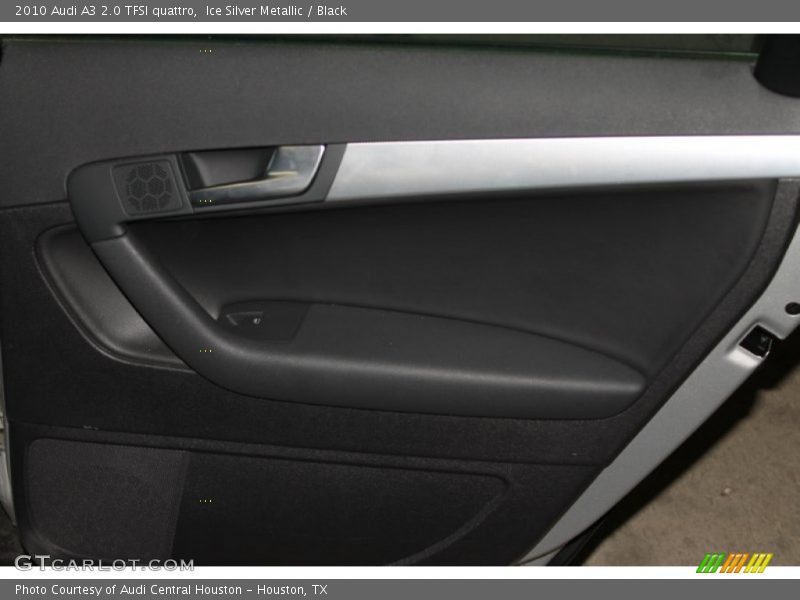Ice Silver Metallic / Black 2010 Audi A3 2.0 TFSI quattro