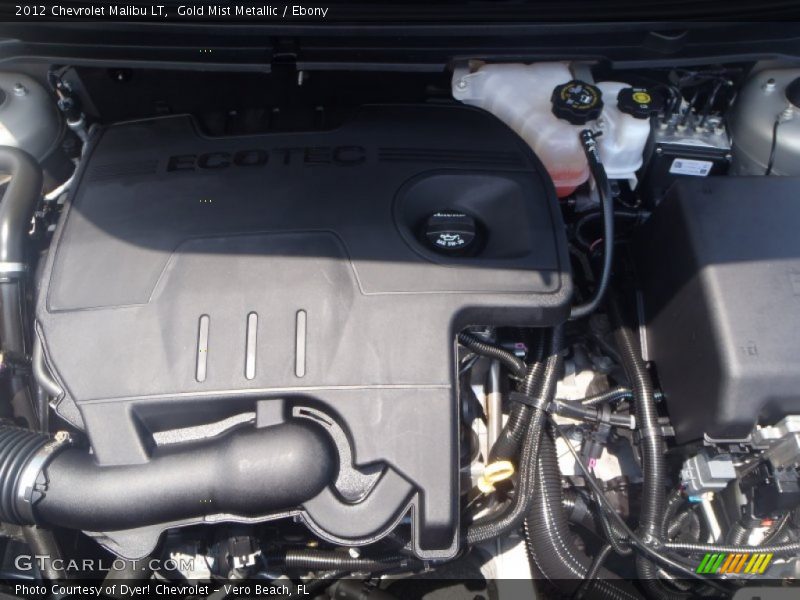 Gold Mist Metallic / Ebony 2012 Chevrolet Malibu LT