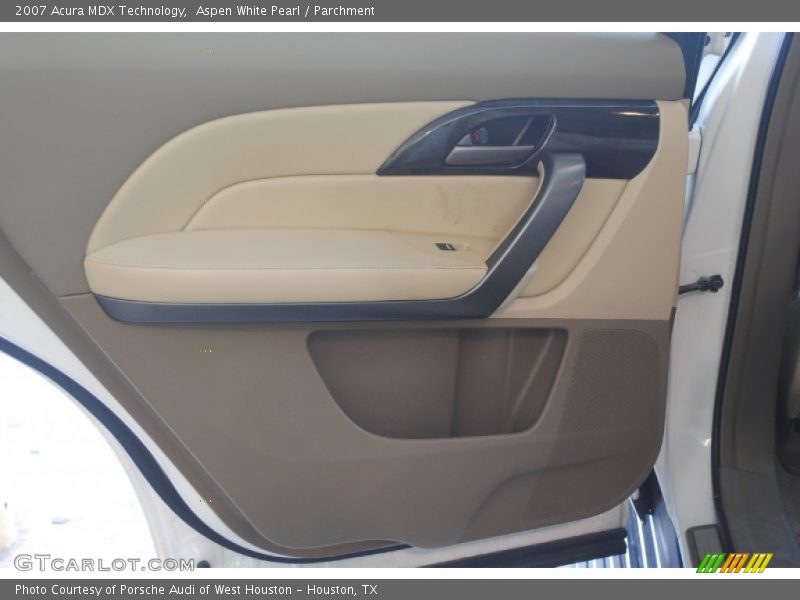 Aspen White Pearl / Parchment 2007 Acura MDX Technology