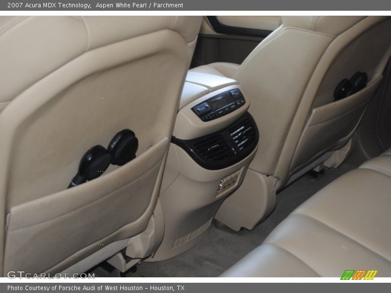 Aspen White Pearl / Parchment 2007 Acura MDX Technology
