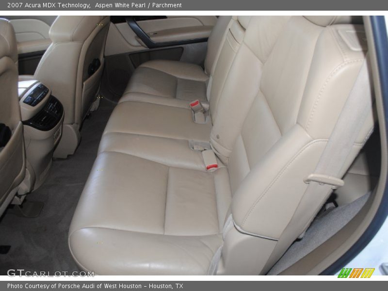 Aspen White Pearl / Parchment 2007 Acura MDX Technology