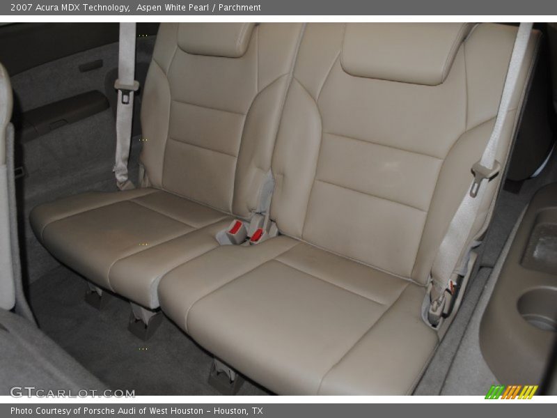 Aspen White Pearl / Parchment 2007 Acura MDX Technology