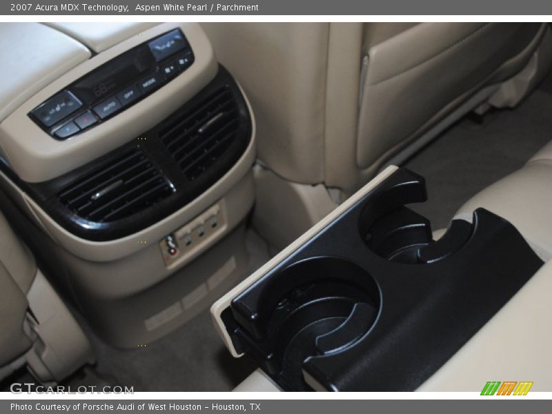 Aspen White Pearl / Parchment 2007 Acura MDX Technology