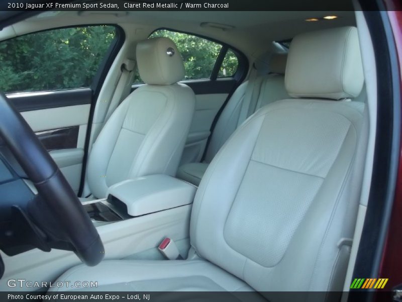 Claret Red Metallic / Warm Charcoal 2010 Jaguar XF Premium Sport Sedan