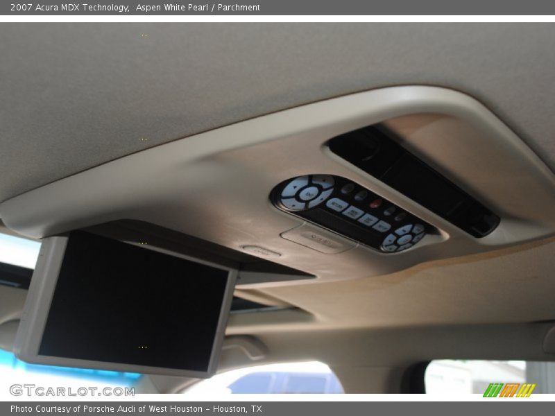 Aspen White Pearl / Parchment 2007 Acura MDX Technology