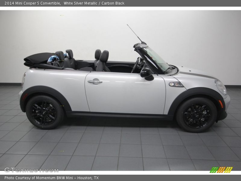  2014 Cooper S Convertible White Silver Metallic