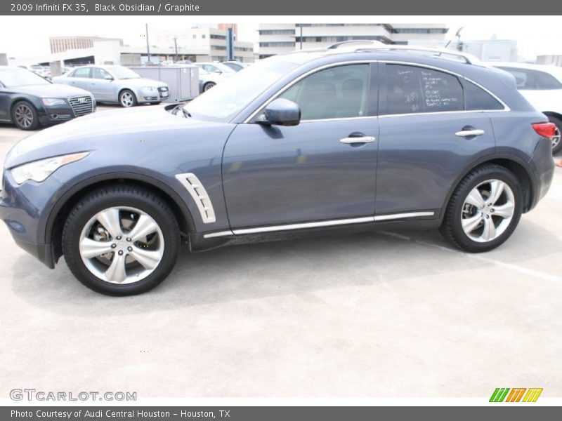 Black Obsidian / Graphite 2009 Infiniti FX 35