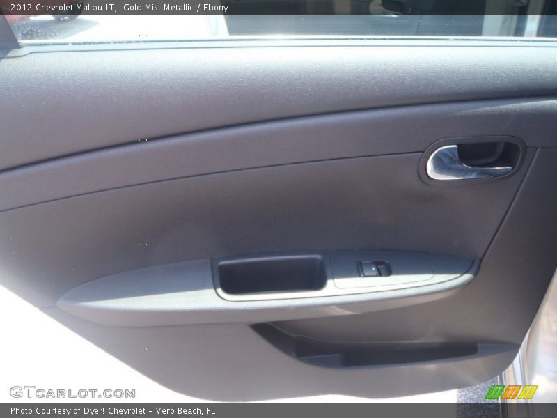 Gold Mist Metallic / Ebony 2012 Chevrolet Malibu LT