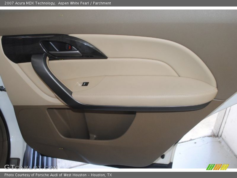 Aspen White Pearl / Parchment 2007 Acura MDX Technology