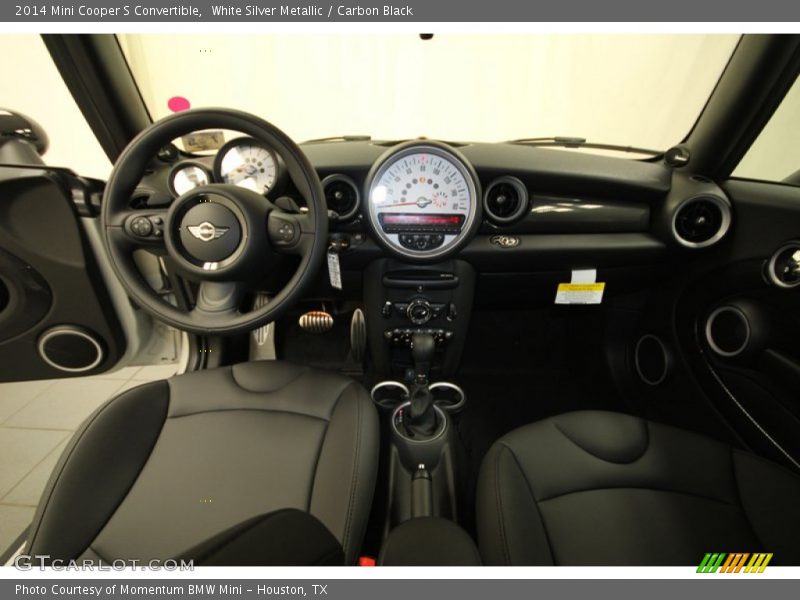 Dashboard of 2014 Cooper S Convertible