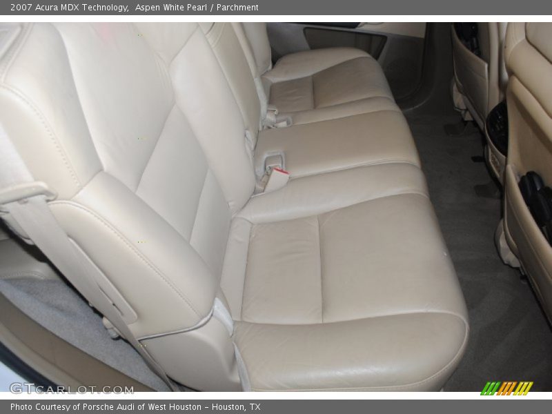 Aspen White Pearl / Parchment 2007 Acura MDX Technology