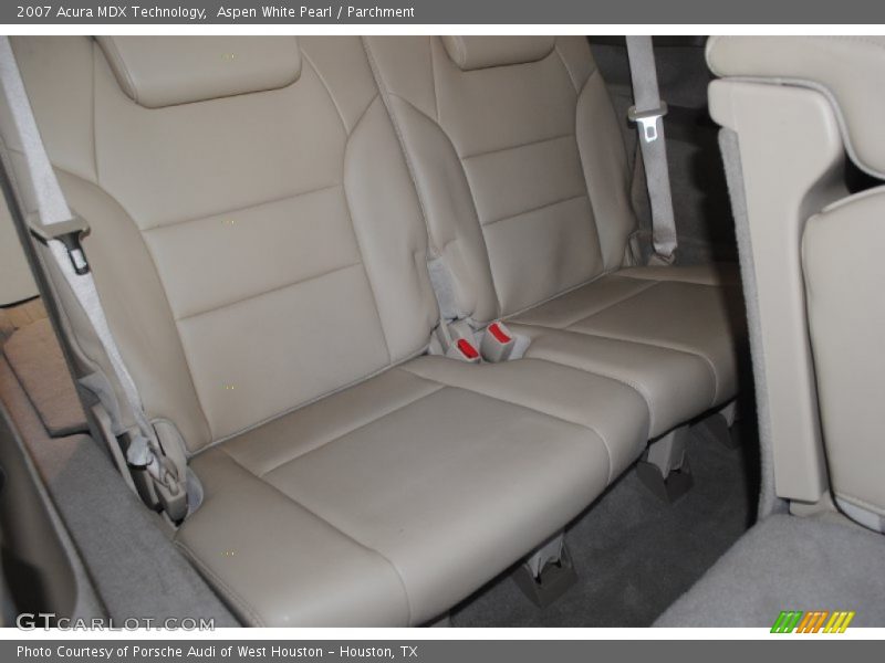Aspen White Pearl / Parchment 2007 Acura MDX Technology