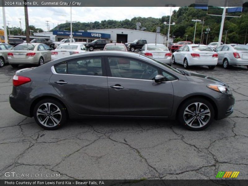 Gunmetal Gray / Gray 2014 Kia Forte EX