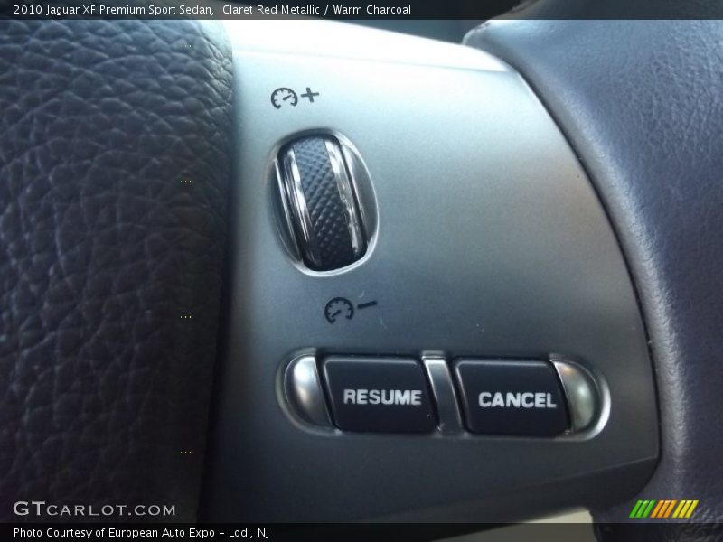 Claret Red Metallic / Warm Charcoal 2010 Jaguar XF Premium Sport Sedan