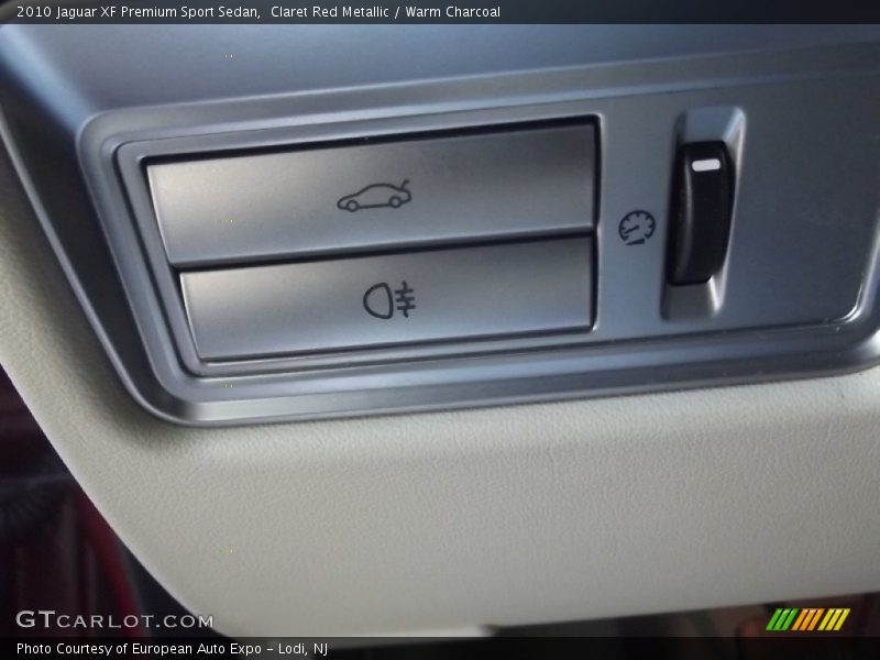 Claret Red Metallic / Warm Charcoal 2010 Jaguar XF Premium Sport Sedan