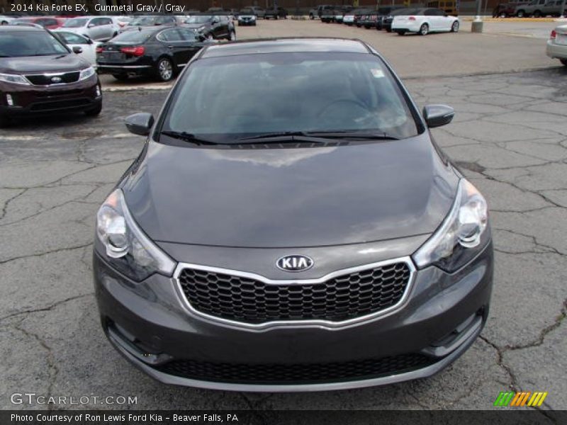 Gunmetal Gray / Gray 2014 Kia Forte EX