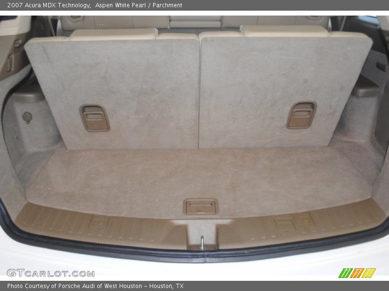 Aspen White Pearl / Parchment 2007 Acura MDX Technology